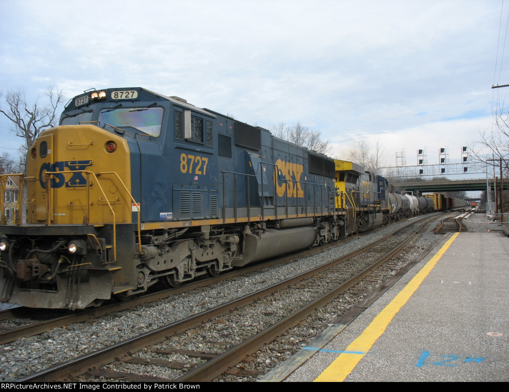 CSX 8727 & 5012